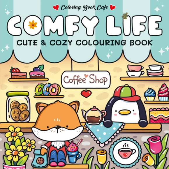 Comfy Life - Coloring Book Cafe