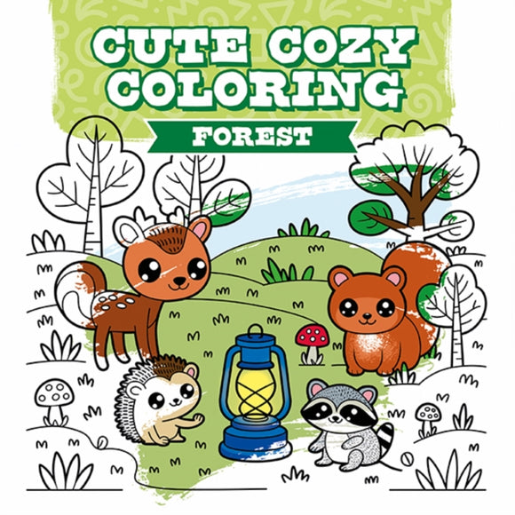 Cute Cozy Coloring: Forest