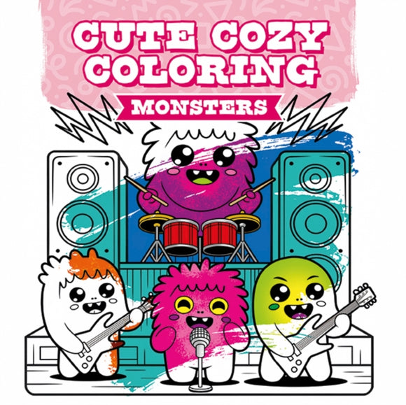Cute Cozy Coloring: Monsters