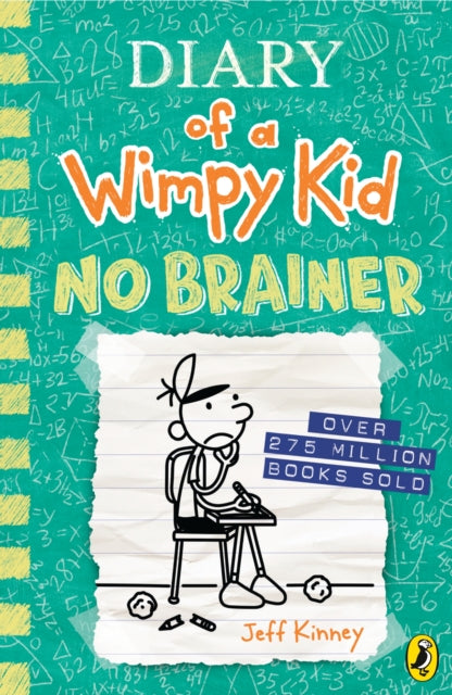 Diary of a Wimpy Kid 18: No Brainer - Jeff Kinney (Hardcover)