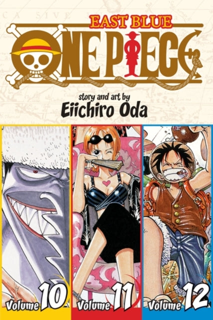 One Piece 10-11-12 - Eiichiro Oda