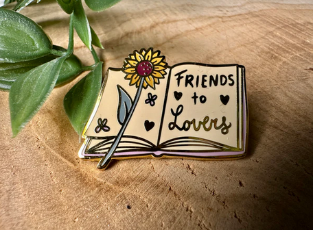 Friends To Lovers Enamel Pin