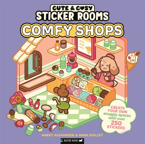 Sticker Rooms: Comfy Shops - Harry Alexander