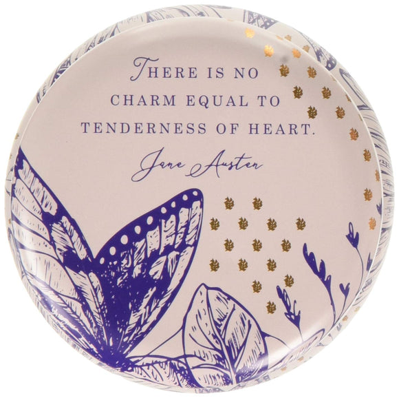 Jane Austen: Tenderness of Heart - Scented Tin Candle (English Rose)