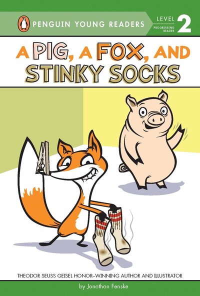 Penguin Young Readers: level 2 - Pig, a Fox, and Stinky Socks (Hardcover)