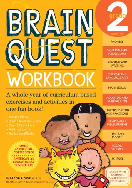 Brain Quest Workbook 2 - Liane Onish