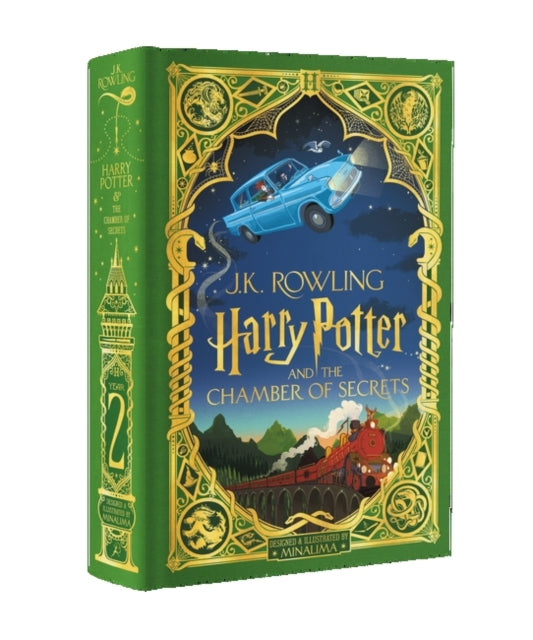 Harry Potter and the Chamber of Secrets (Minalima Edition) - J.K. Rowling (Hardcover)