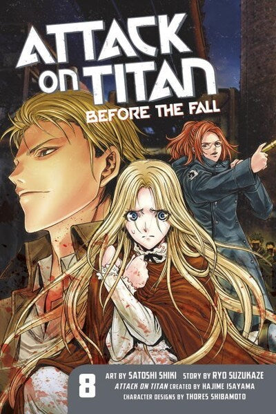 Attack on Titan Before the Fall 8 - Satoshi Shiki