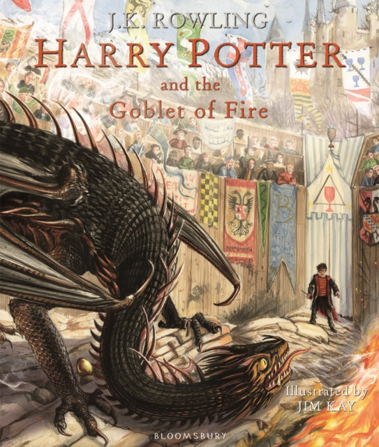 Harry Potter and the Goblet of Fire: Illustrated Edition - J.K. Rowling (Hardcover)