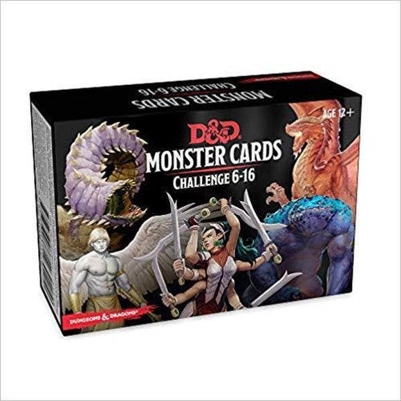 Dungeons & Dragons 5.0 - Monster Cards: Challenge 6-16