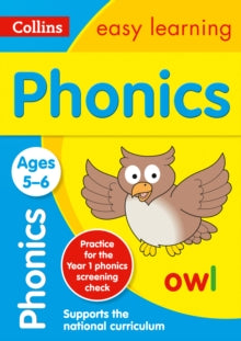Easy Learning : Phonics (Ages 5-6)