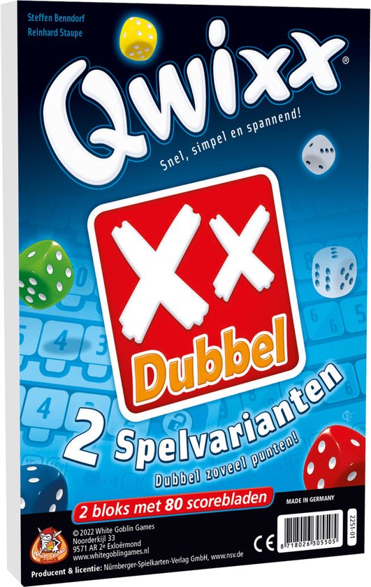 Qwixx -  Dubbel