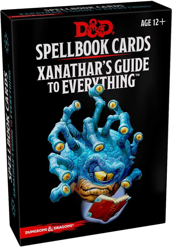 Dungeons & Dragons 5.0 - Spellbook Cards: Xanather's Guide to Everything