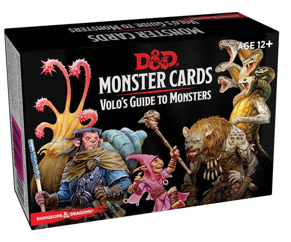 Dungeons & Dragons 5.0 - Monster Cards: Volo's Guide to Monsters