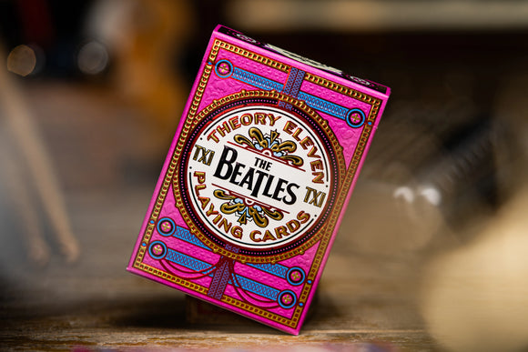 Beatles Playing Cards - Pink Edition