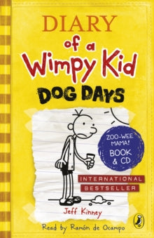 Diary of A Wimpy Kid Book 4: Dog Days- Jeff Kinney (3-4 workdays delivery time)